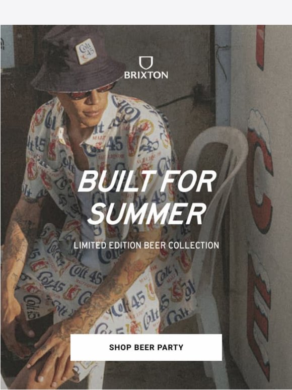 Cold Beer. Hot Days. Classic Prints.
