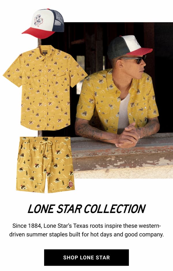 LONE STAR X BRIXTON TRUCKER