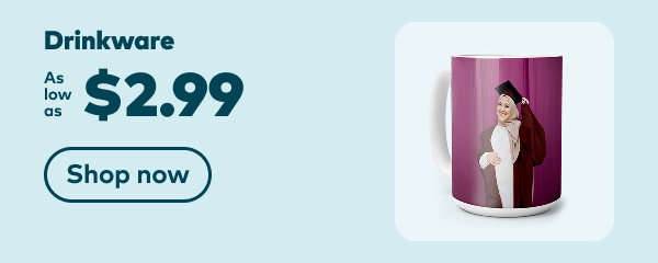 Drinkware as low as $2.99. Shop now.