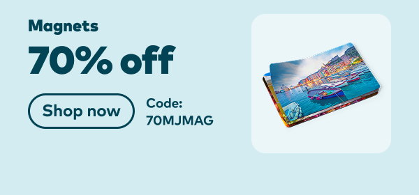 70% off magnets. Code: 70MJMAG. Shop now.
