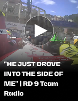 He just drove into the side of me - RD9 Team Radio