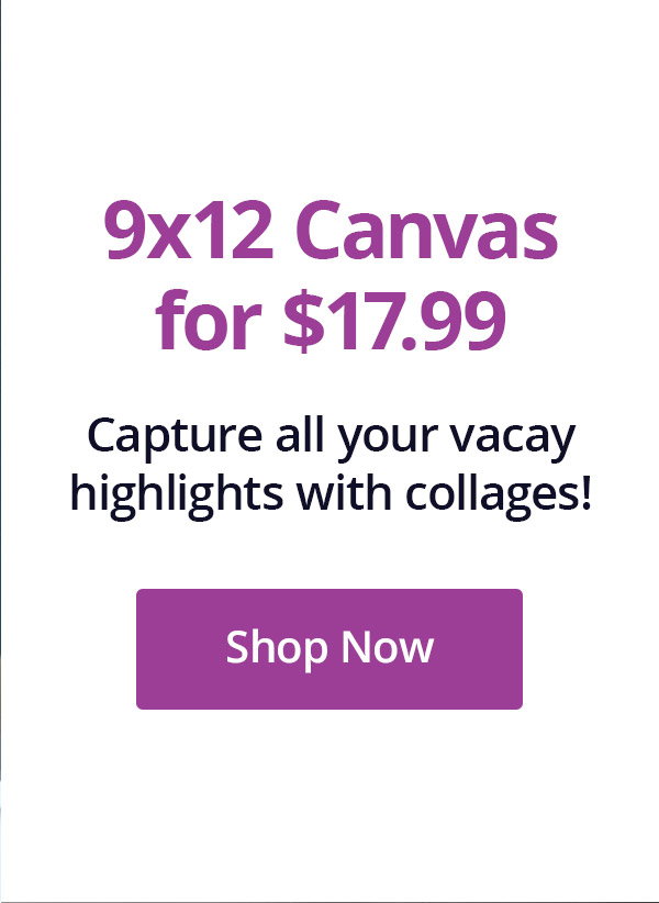 Capture all your vacay highlights with collages! Shop Now