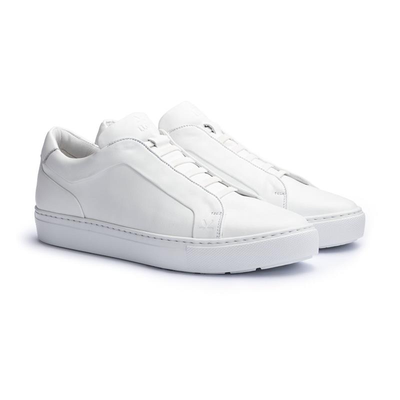 Image of LLOYD METRO SLIP X-Motion Herre Sneaker med Extralight Sål WHITE 9 = 43