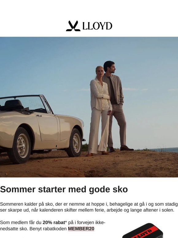 Træd ind i sommeren 🌟 20% VIP rabat + gave