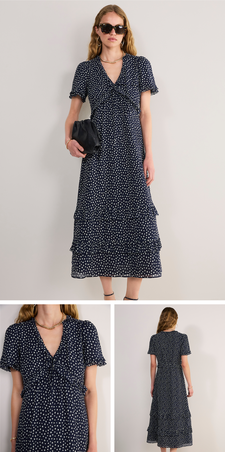 Lyra Silk Blend Dress