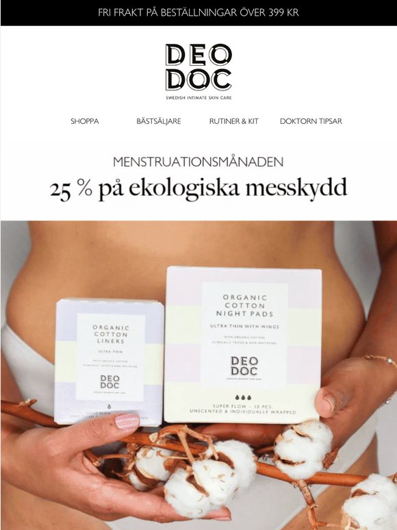 Din mens kostar 25 % extra – det är dags att ändra på det 🩸