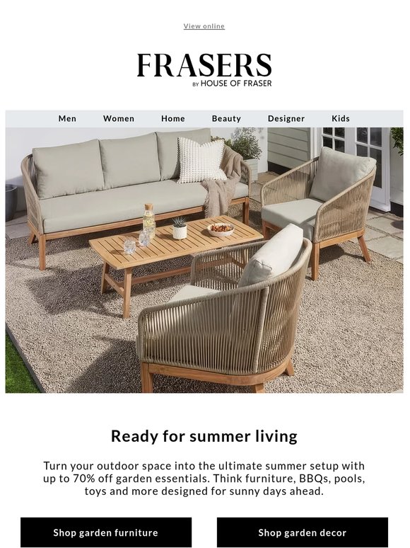Your garden summer starts here