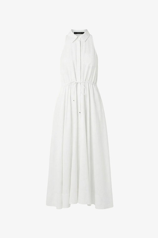 Tiana Sleeveless Shirt Dress