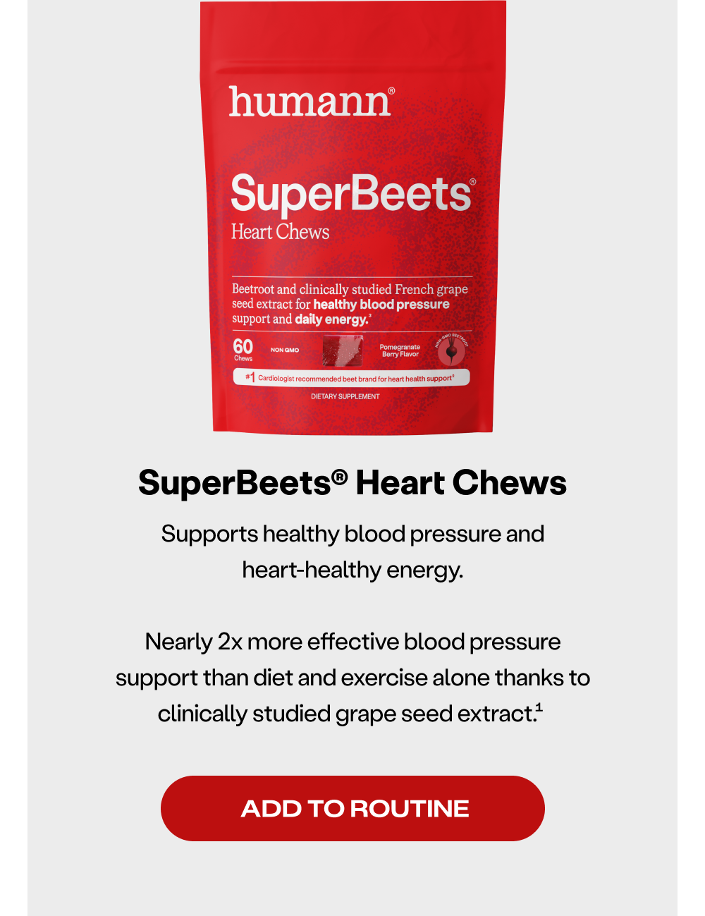 SuperBeets® Heart Chews