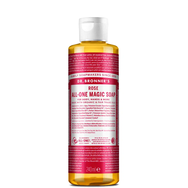 Image of Dr Bronner's Rose Magic Soap 240ml