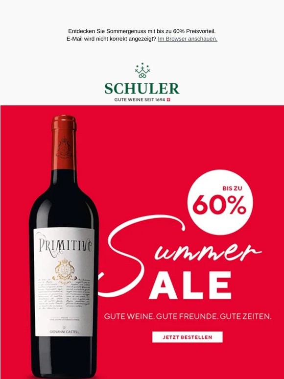 So schmeckt der Sommer mit Ihren Lieblingsweinen ☀️