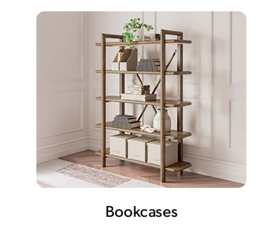 Click to shop bookcases