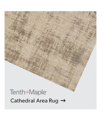 Featured Tenth and Maple Cathedral Area Rug. Click to shop.