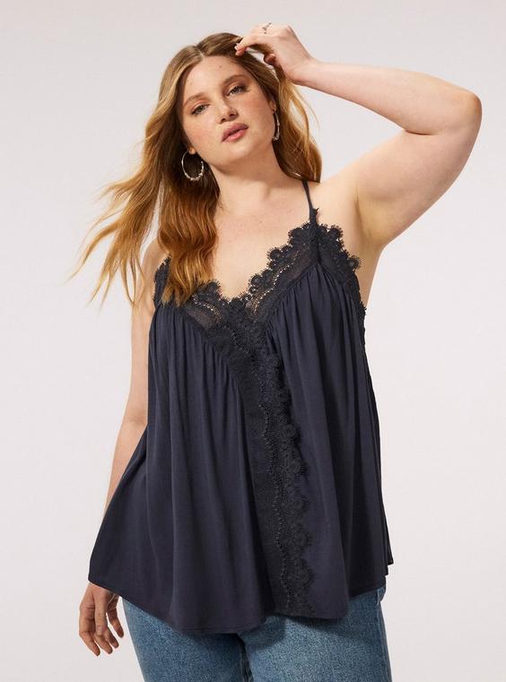 Festi Lace Trim Cami