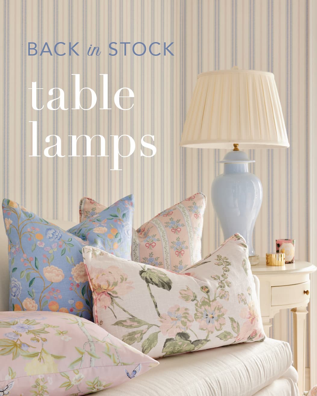 Back in stock table lamps