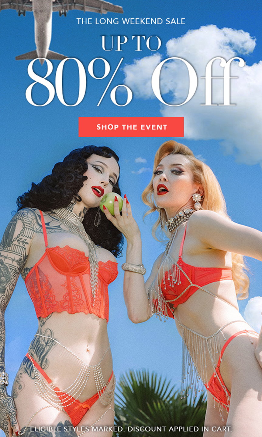 The Long Weekend Sale | Up to 80% Off [Shop the Event]