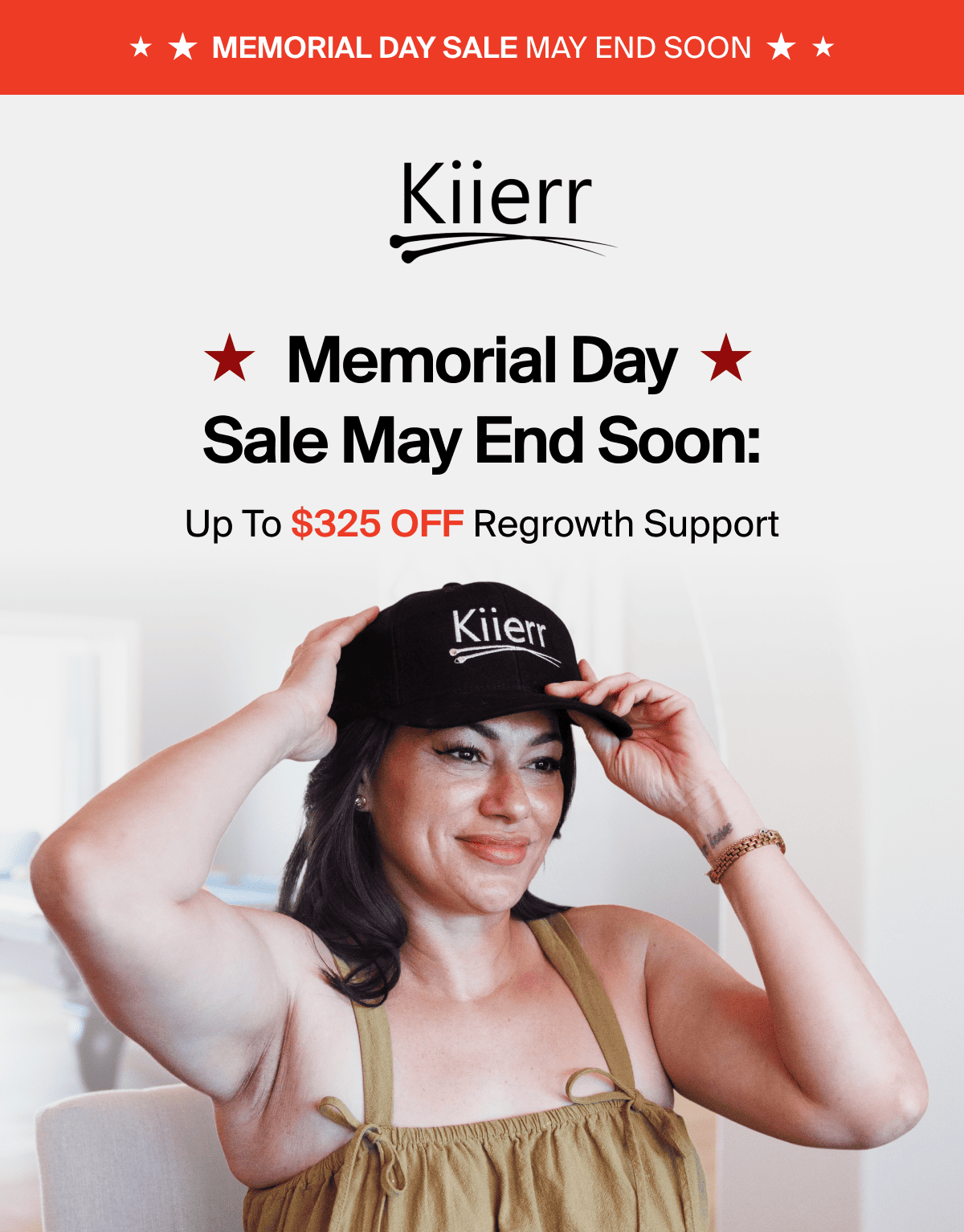 Memorial Day Sale May End Soon
