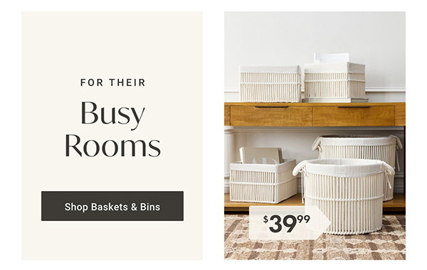 Shop Baskets & Bins
