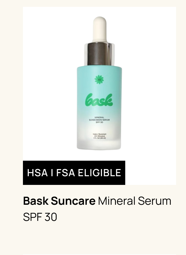 Bask Suncare Mineral Serum SPF 30 (30ml)