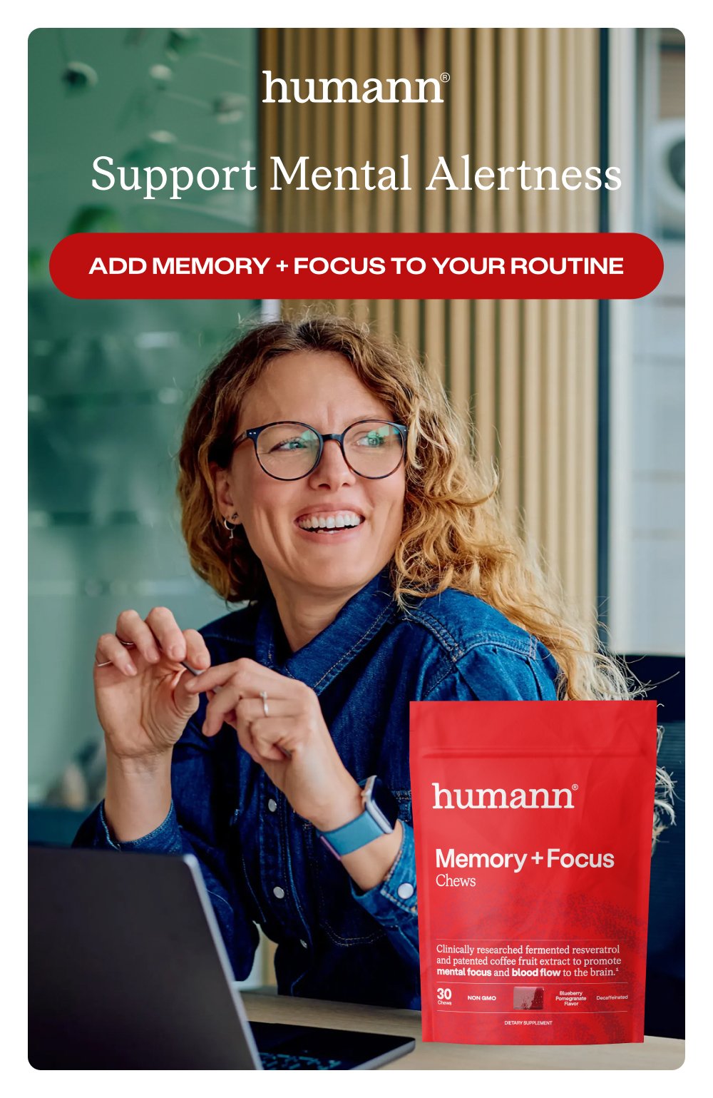 Support Mental Alertness Add Memory + Focus to Your Routine
