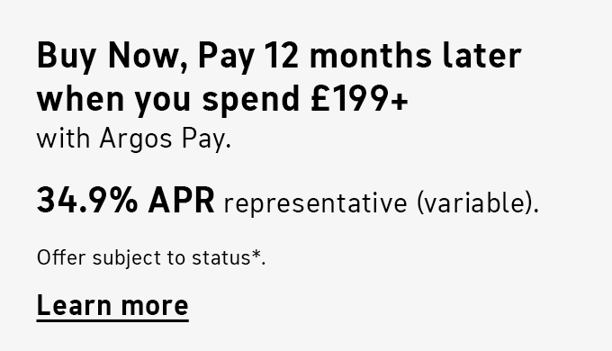 Discover flexible ways to pay with Argos Pay