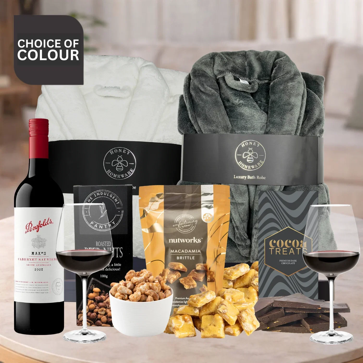 Image of Red Wine Pamper Hamper for Him