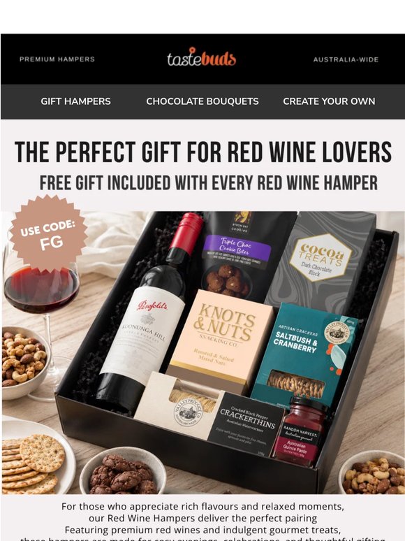Rich Reds, Gourmet Bites & the Perfect Gift 🍷