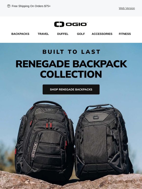 Renegade Backpacks: Built For Everyday