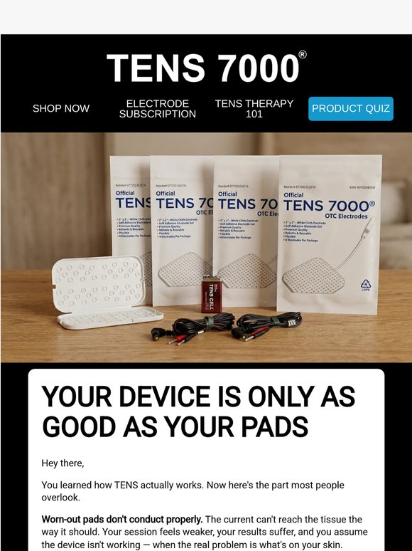 Bad pads = bad sessions. Fix it.