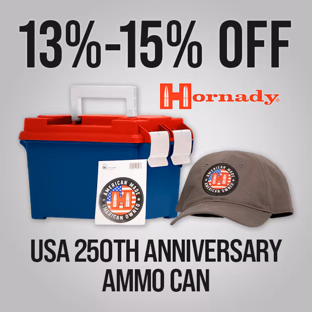 Hornady USA 250th Anniversary Ammo Can