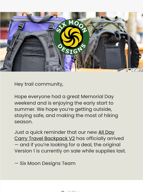 A Letter to AT Hikers & Getting Ready for Summer Adventures!
