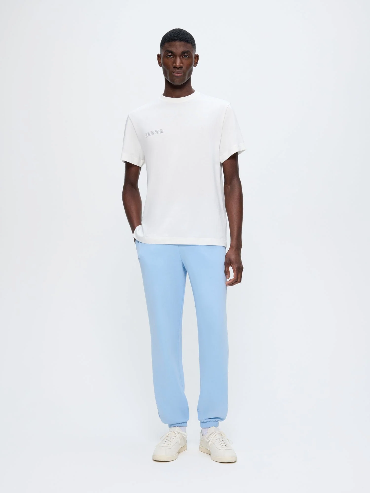Image of Mens 365 Midweight Track Pants—Dewdrop Blue