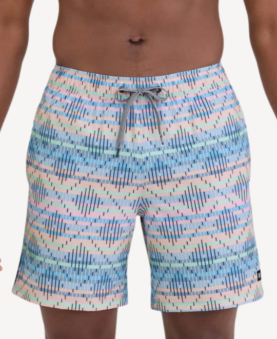 Boardwalk Geo Oh Buoy 18" Brief Liner Swim Trunk