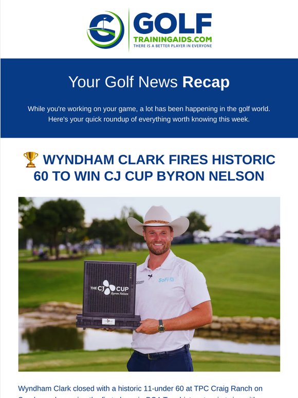⛳ This Week in Golf