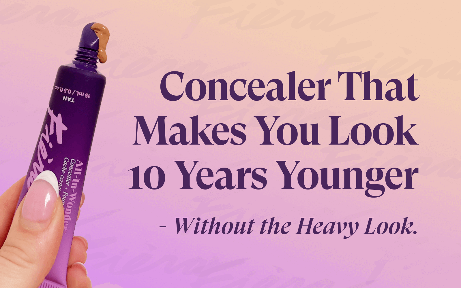 Concealer That Makes You Look 10 Years Younger