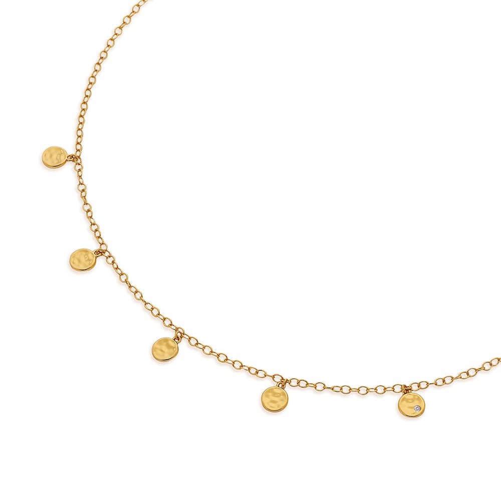 Image of HD X Golden Edit Lunar Necklace