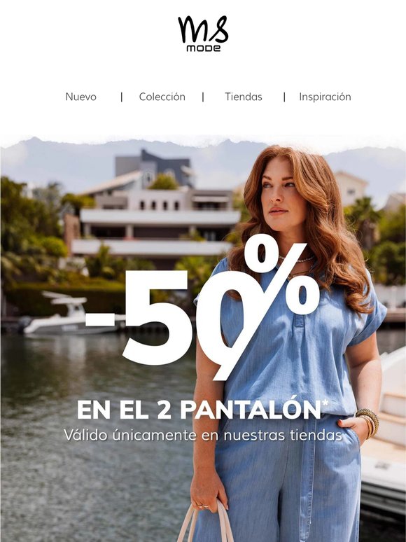 Mezcla tu look | 2o pantalón -50% en tienda