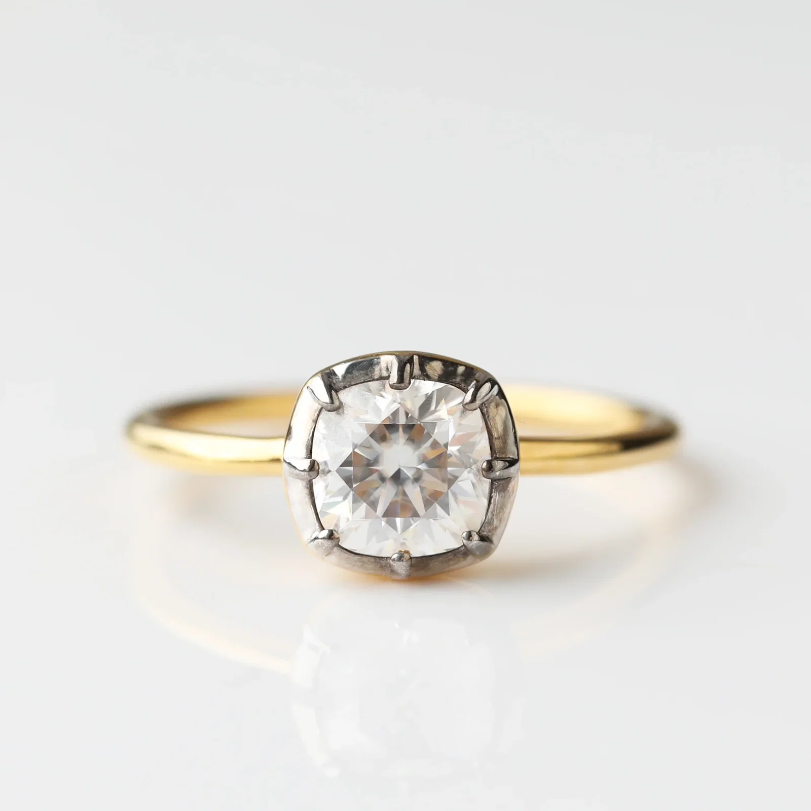 Image of Louise Thompson Chapters Georgian Moissanite Ring