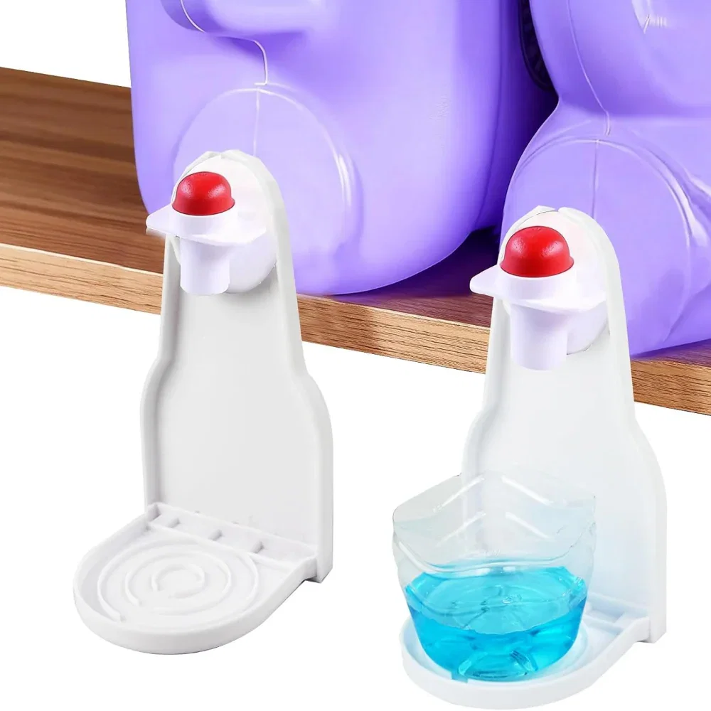 2-Pack Laundry Detergent Dispenser Cup Holder - Drip Catcher for Mess Free Laundry