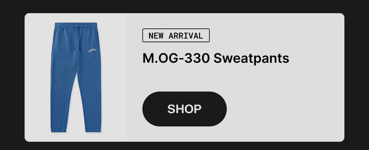 M.OG-330 Sweatpants in Horizon