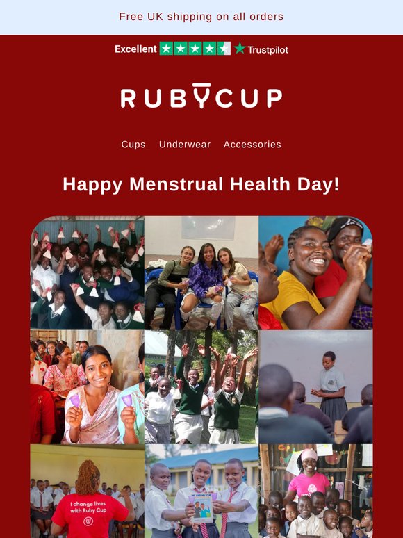 Happy menstrual health day!
