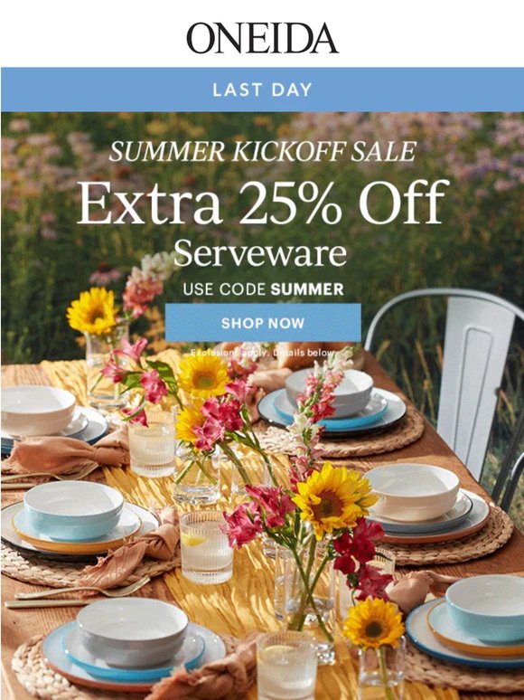 Last Chance! Don’t Miss 25% Off