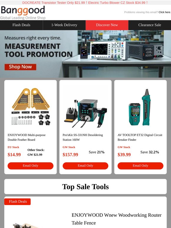 ⚡ Limited-Time Tools Offer: Grab the AV TOOLTOP Circuit Breaker Finder for ONLY $39.99 & More!