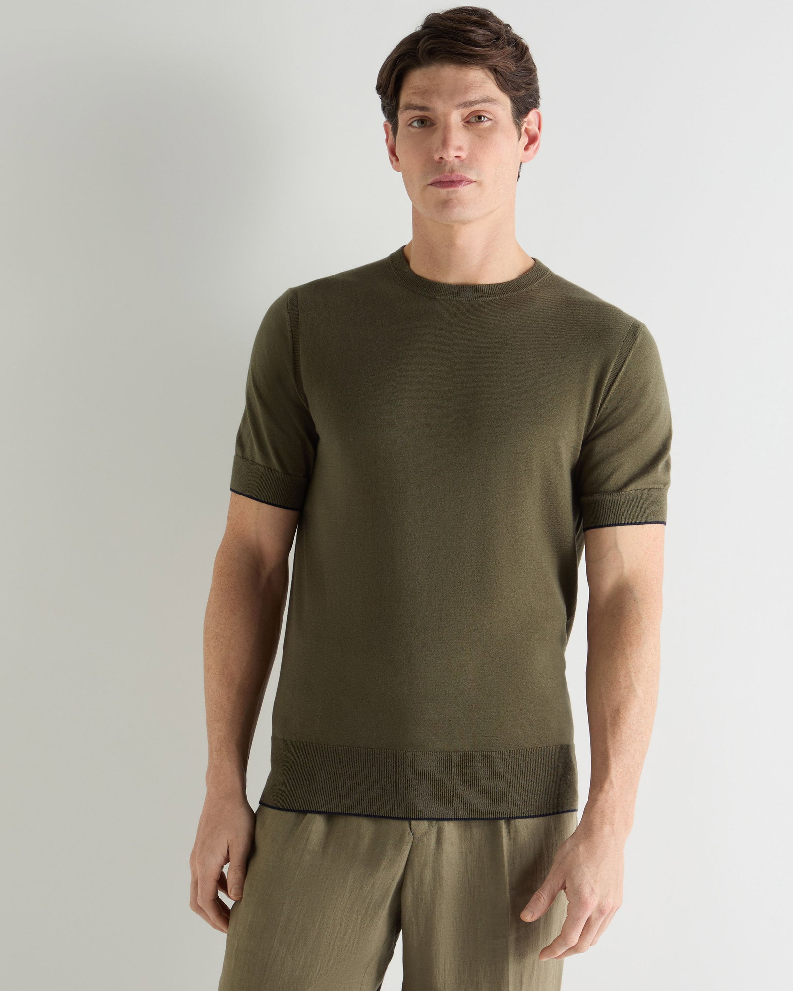 Men's Newquay Cotton Cashmere T-Shirt