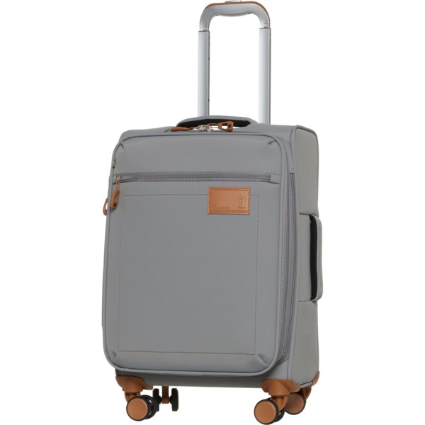 IT Luggage 20” Beach Lite Spinner Carry-On Suitcase | Steel Skin
