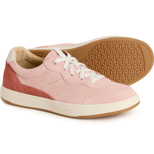 Dansko Josey Sneakers for Women | Blush Pink | Size 36 | Suede
