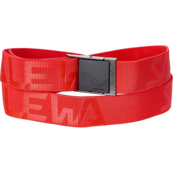 Salewa Rainbow 2 Belt for Men | Fire Brick | Stretchy Fabric