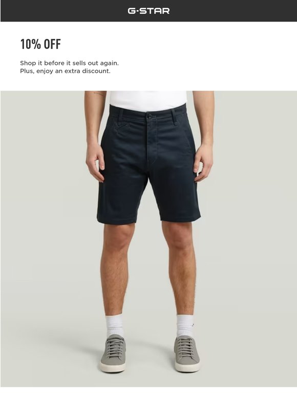 Your Favorite Item is Back | Get 10% Off