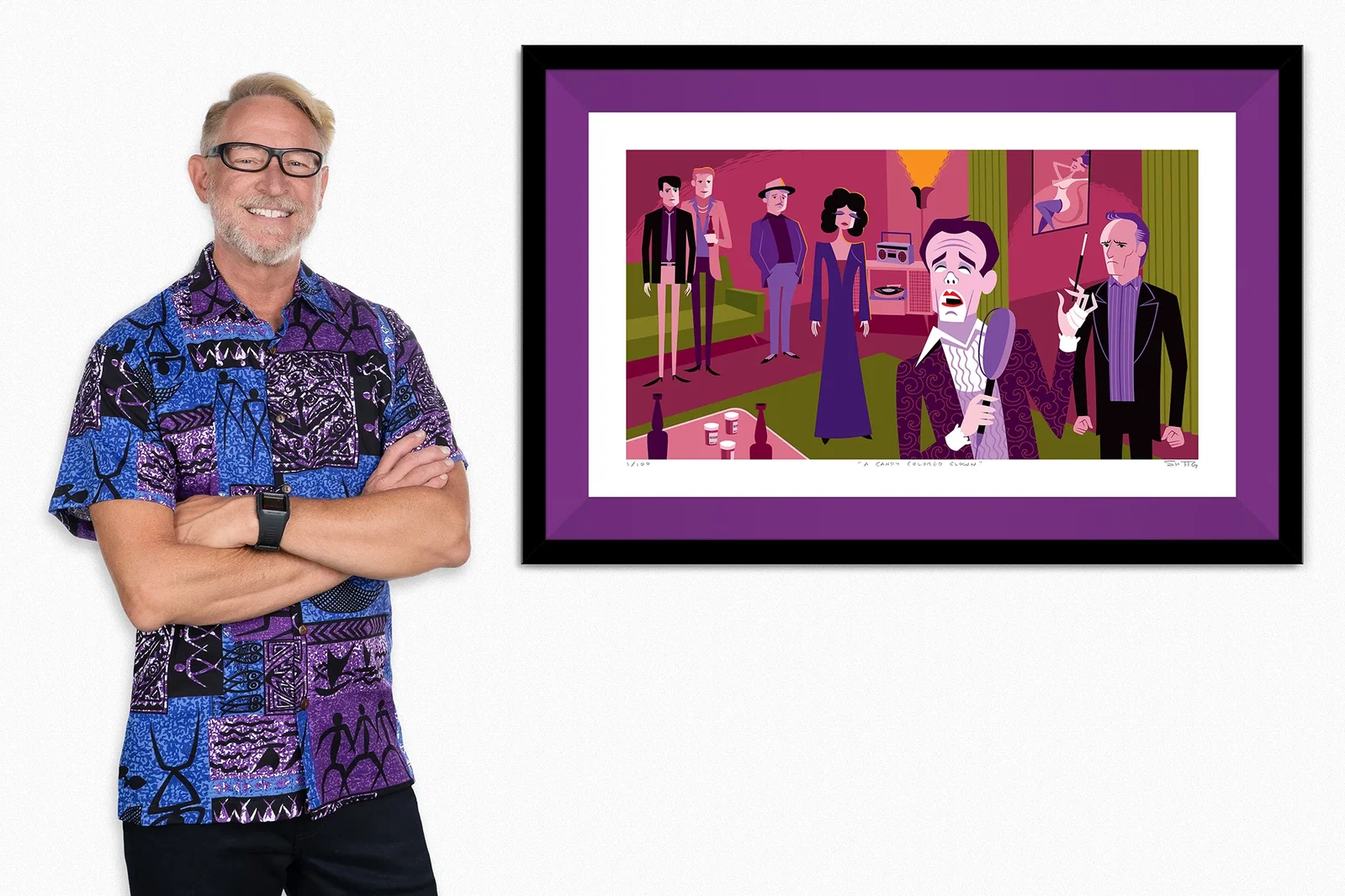 Image of "A Candy Colored Clown" Fine Art Print | David Lynch's "Blue Velvet"