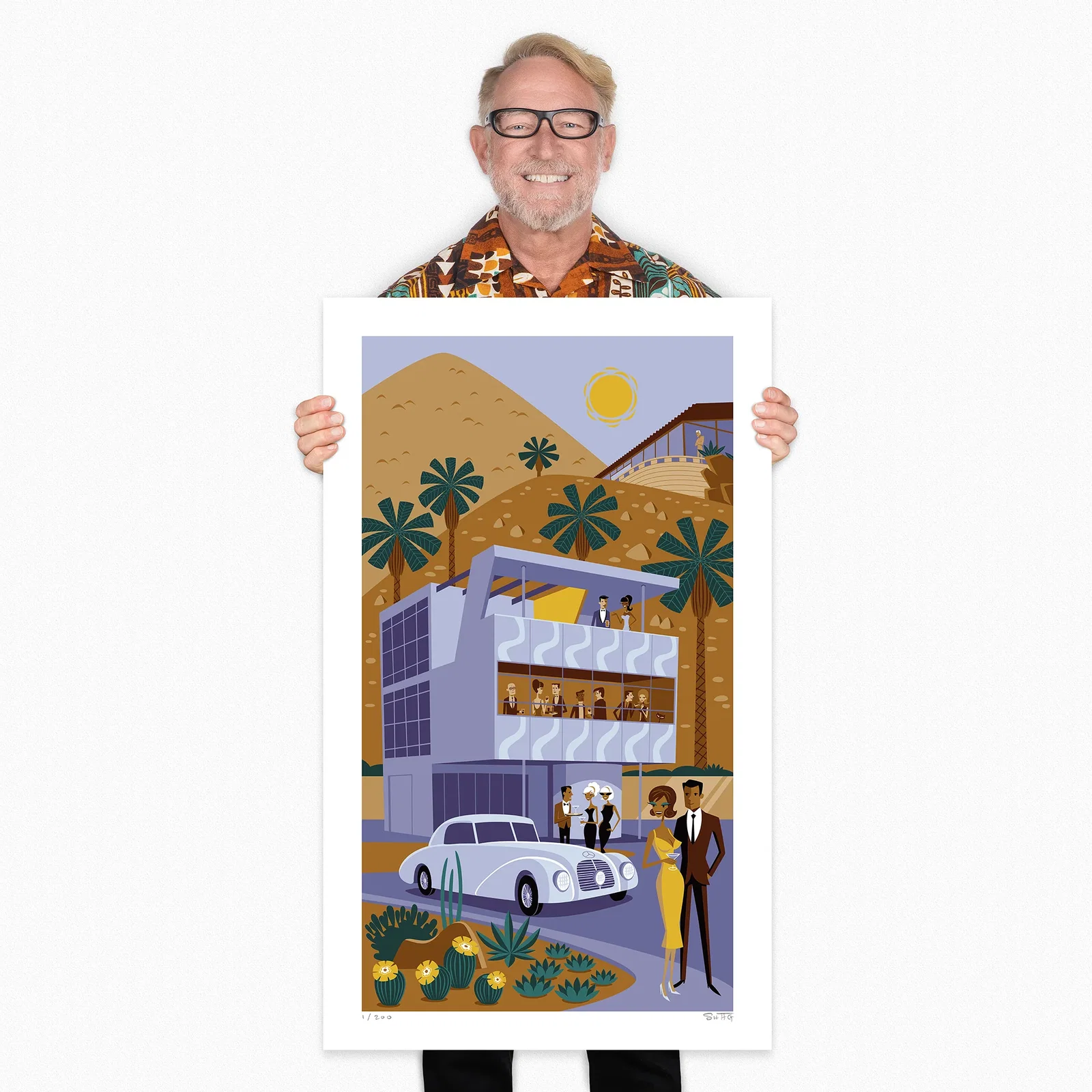 Image of "The Aluminaire Affair" Fine Art Print |  Frey & Kocher's "Aluminaire House"